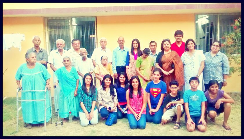 Pi Club Ahmedabad Visit to Old Age Home